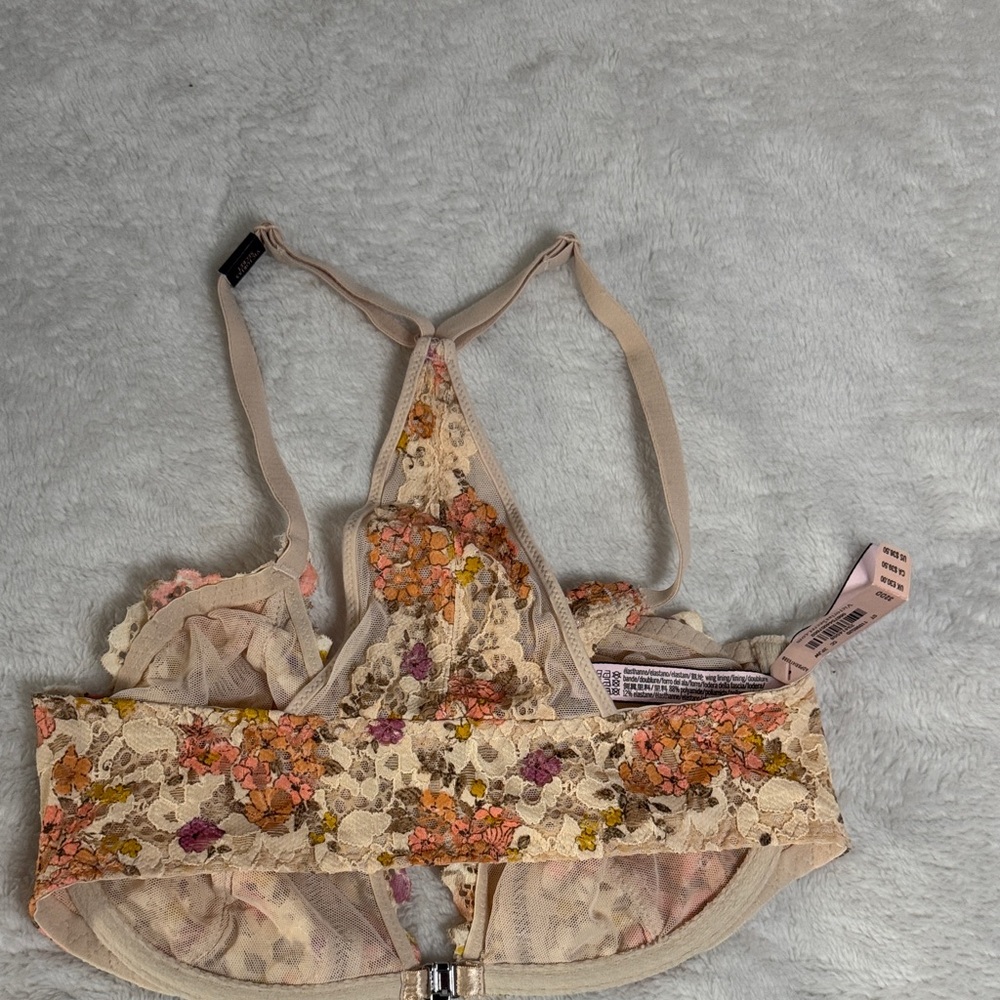 Victoria's Secret Floral Lace Bra - Multicolor - Picture 3 of 4
